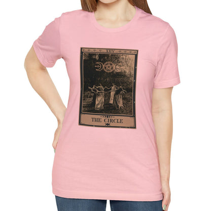 Circle of Witches Tarot Card T-Shirt