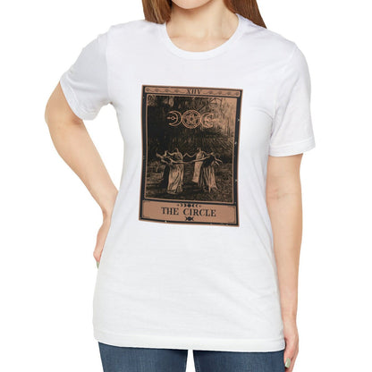 Circle of Witches Tarot Card T-Shirt