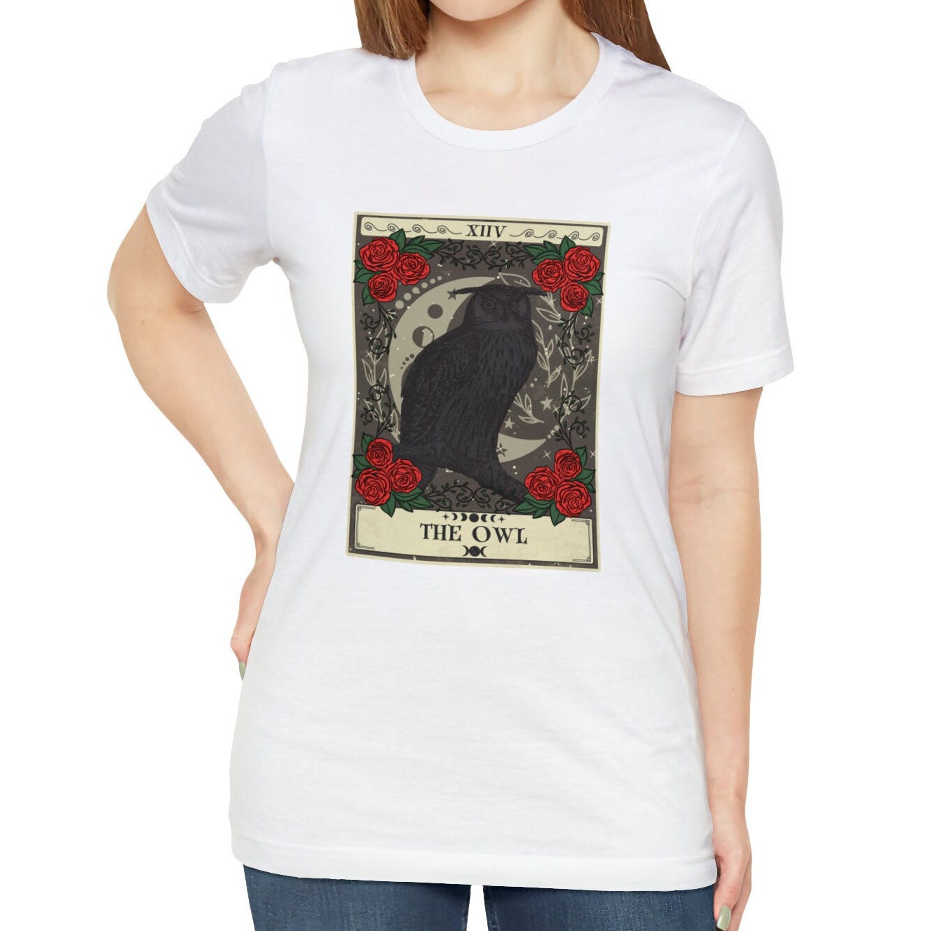 Owl Tarot Card Shirt, Bird Lover