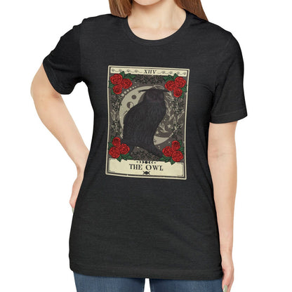 Owl Tarot Card Shirt, Bird Lover