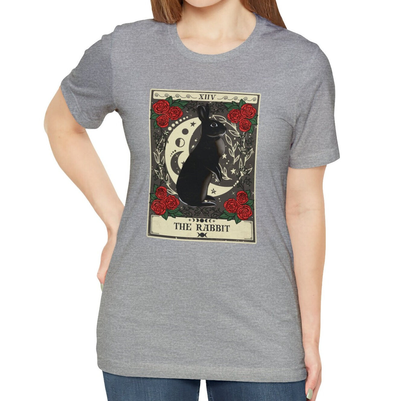 Rabbit Tarot Card Shirt, Animal Lover