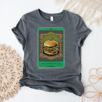 Cheeseburger Tarot Card Shirt