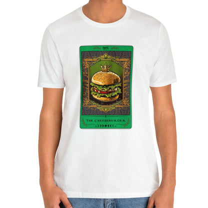 Cheeseburger Tarot Card Shirt