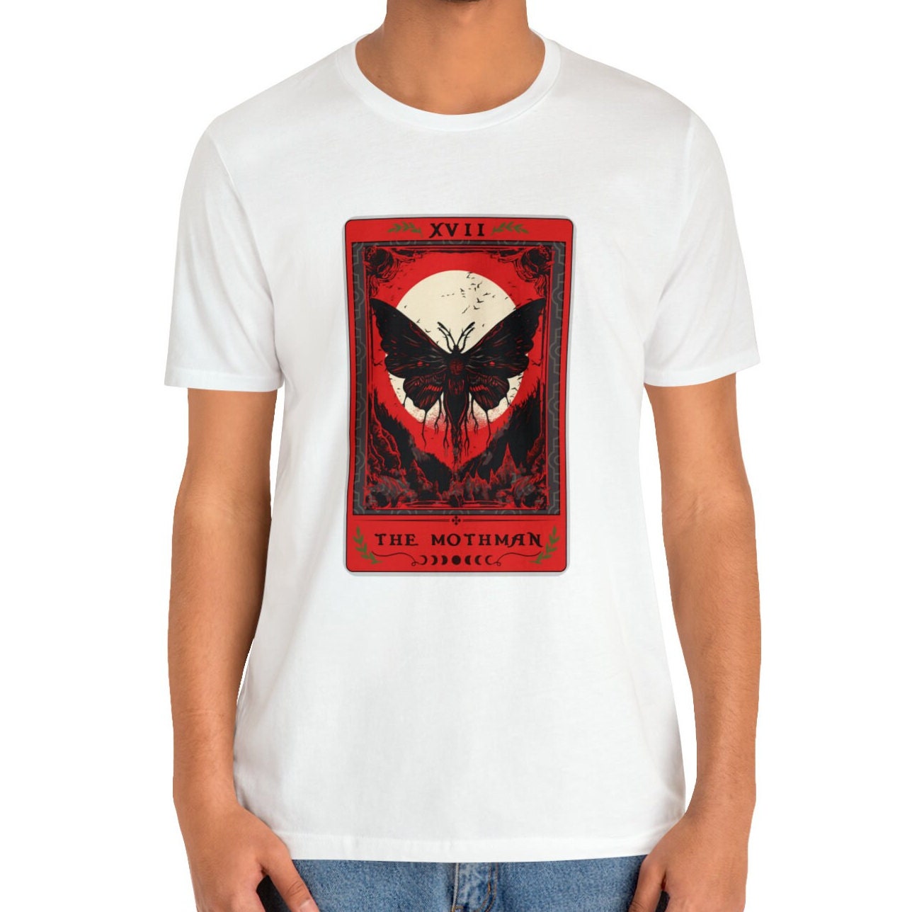 MothmanTarot Card Shirt Cryptozoology