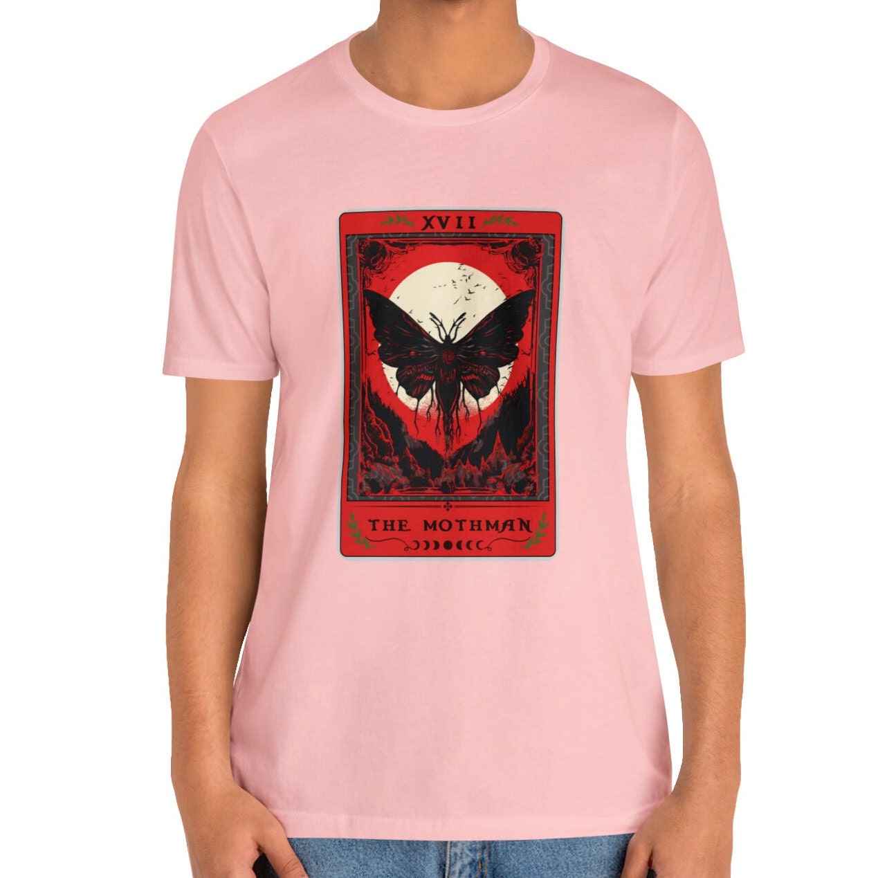 MothmanTarot Card Shirt Cryptozoology