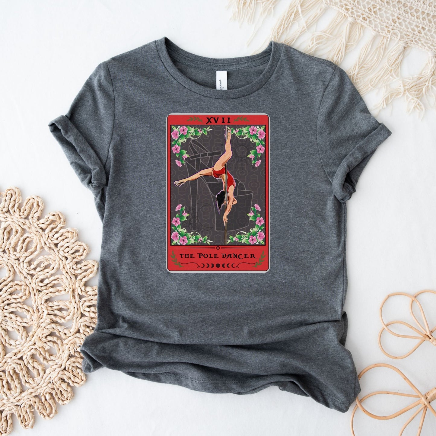 Pole Dance Wear Tarot Card Shirt