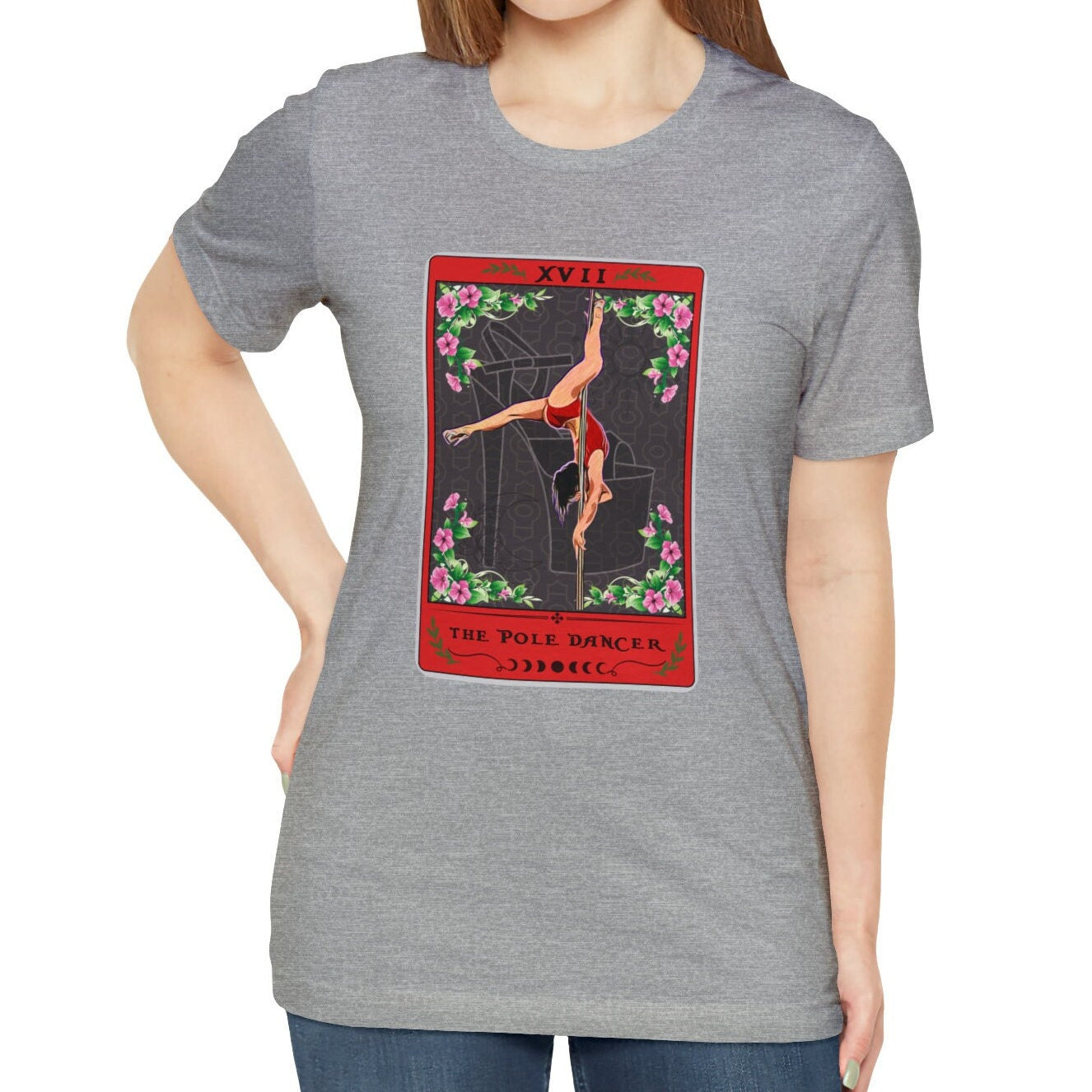 Pole Dance Wear Tarot Card Shirt