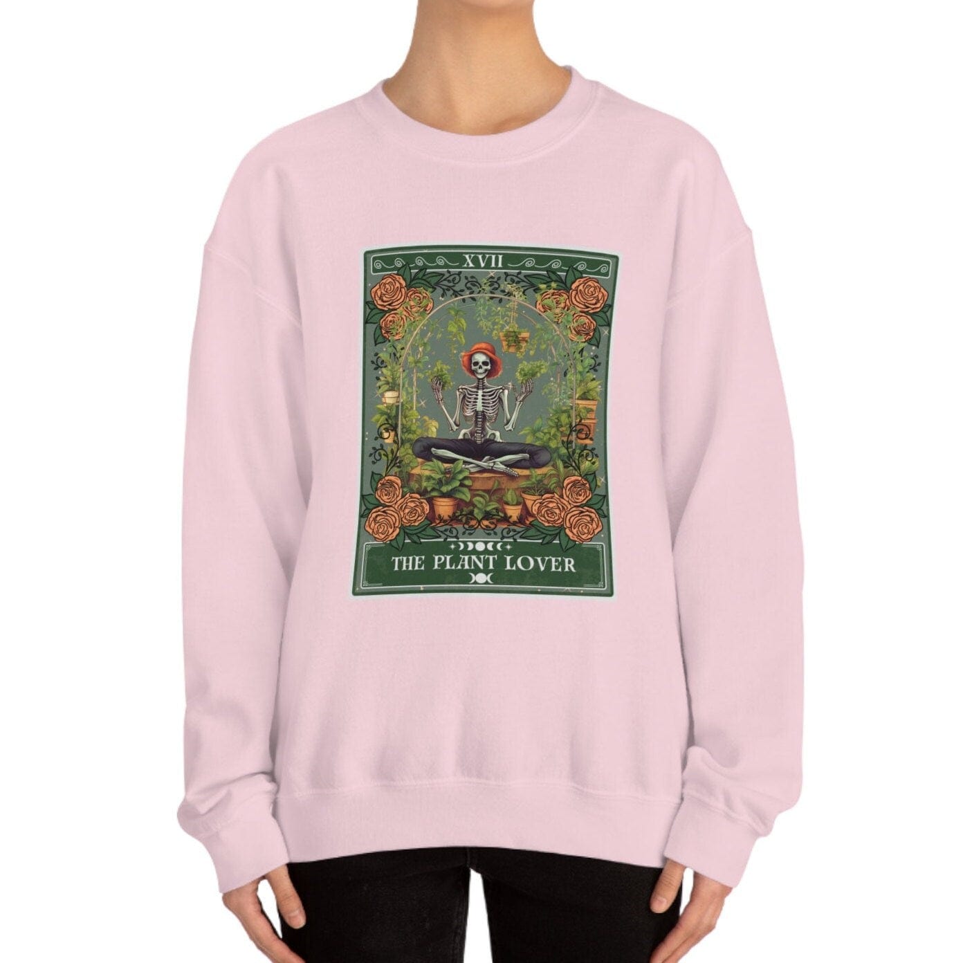 Plant Lover Tarot Card Sweatshirt, Gardening