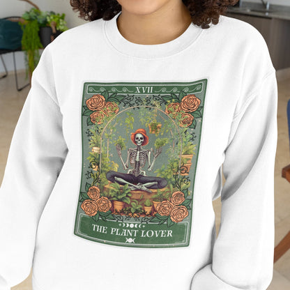 Plant Lover Tarot Card Sweatshirt, Gardening