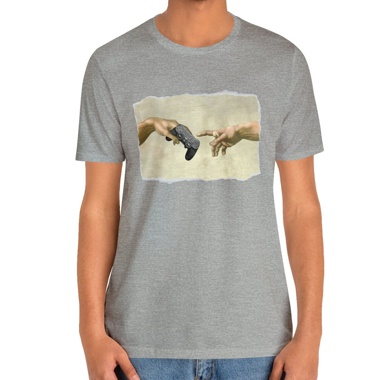 The Creation Of Gaming Shirt
