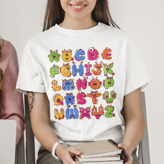 Monster Alphabet Shirt