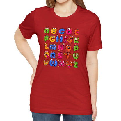Monster Alphabet Shirt