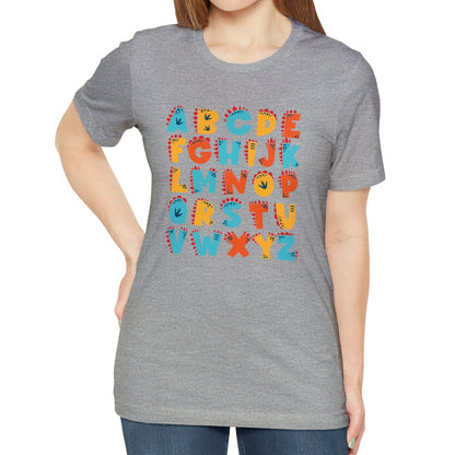 Dinosaur Alphabet Shirt