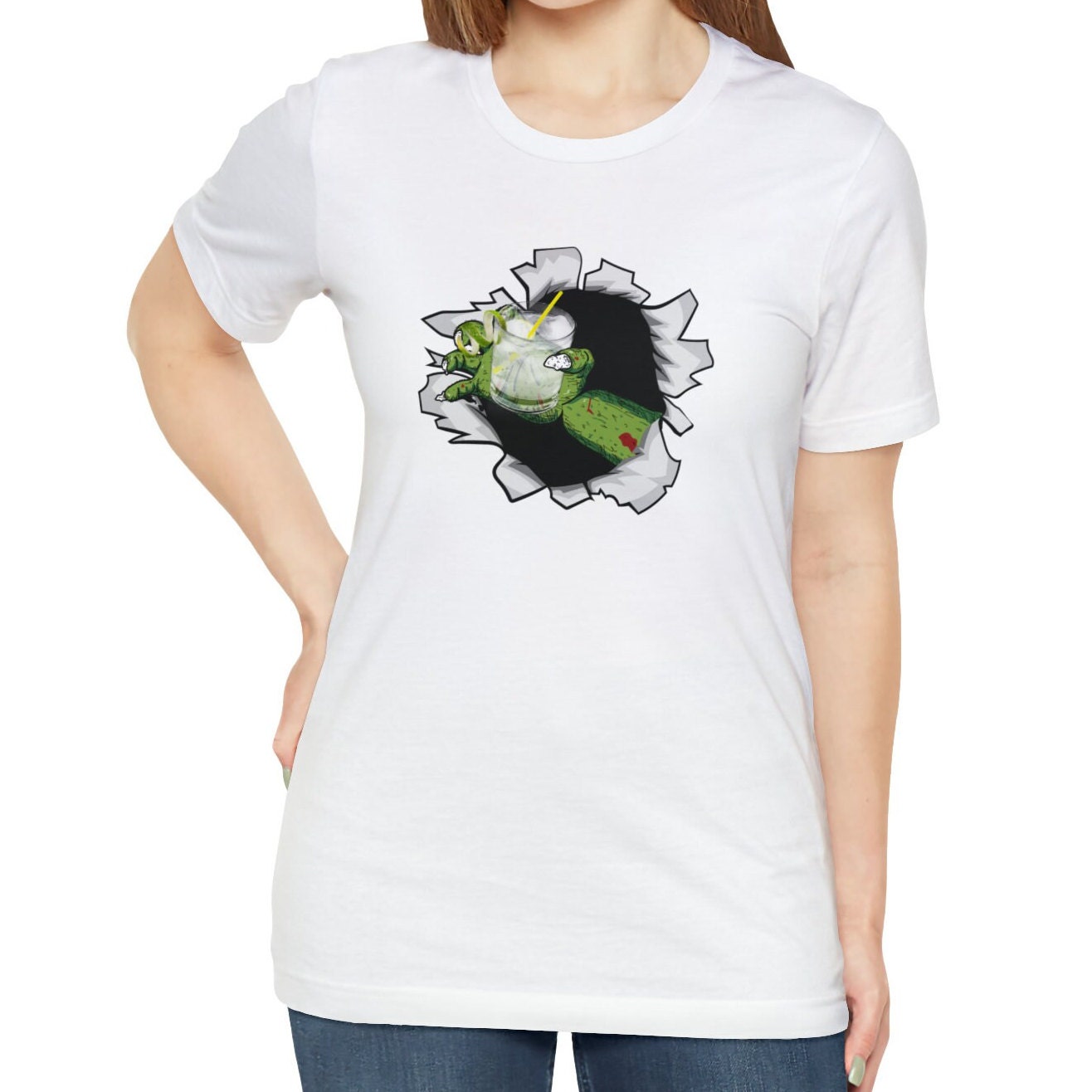 Gin and Tonic Halloween Zombie Shirt