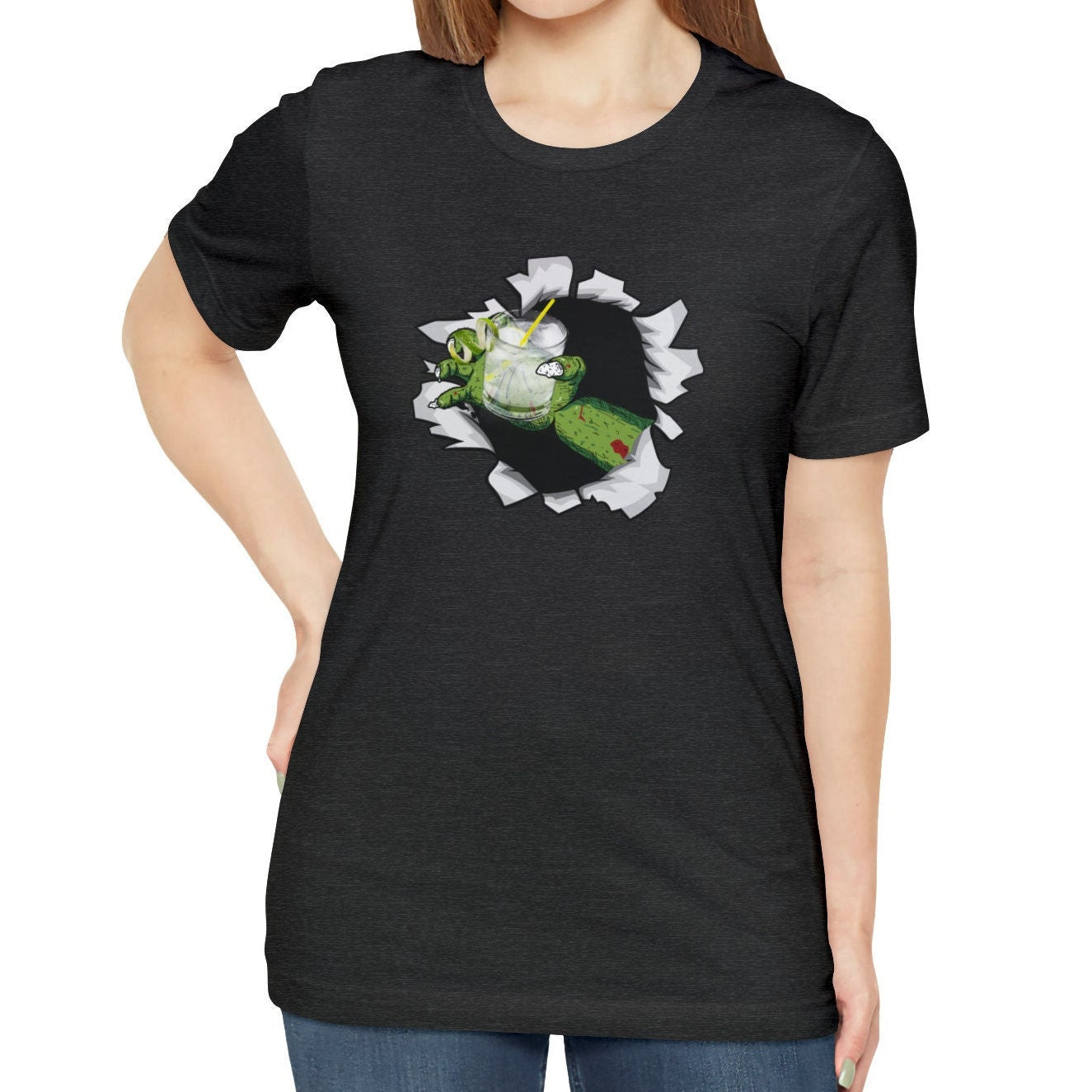 Gin and Tonic Halloween Zombie Shirt
