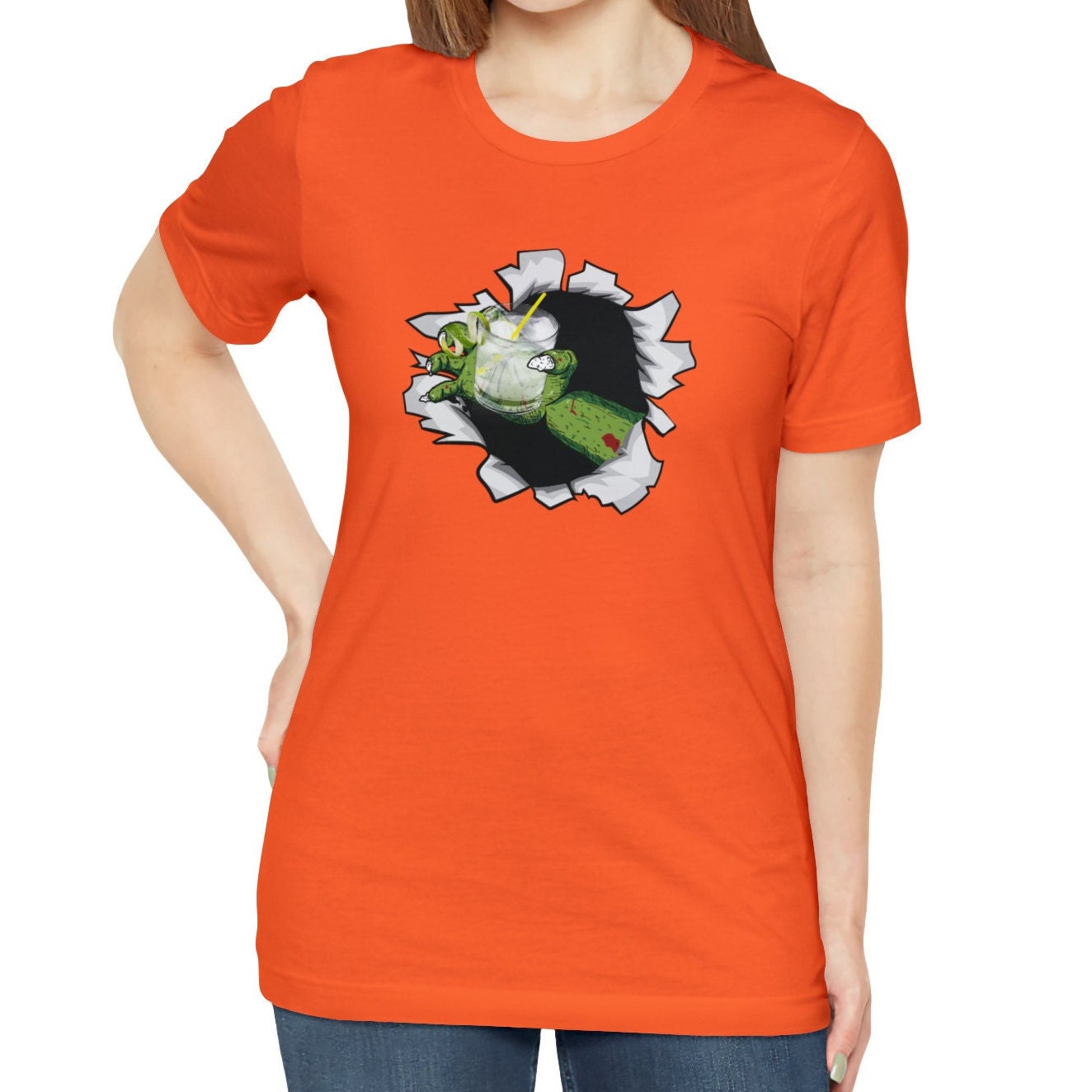 Gin and Tonic Halloween Zombie Shirt