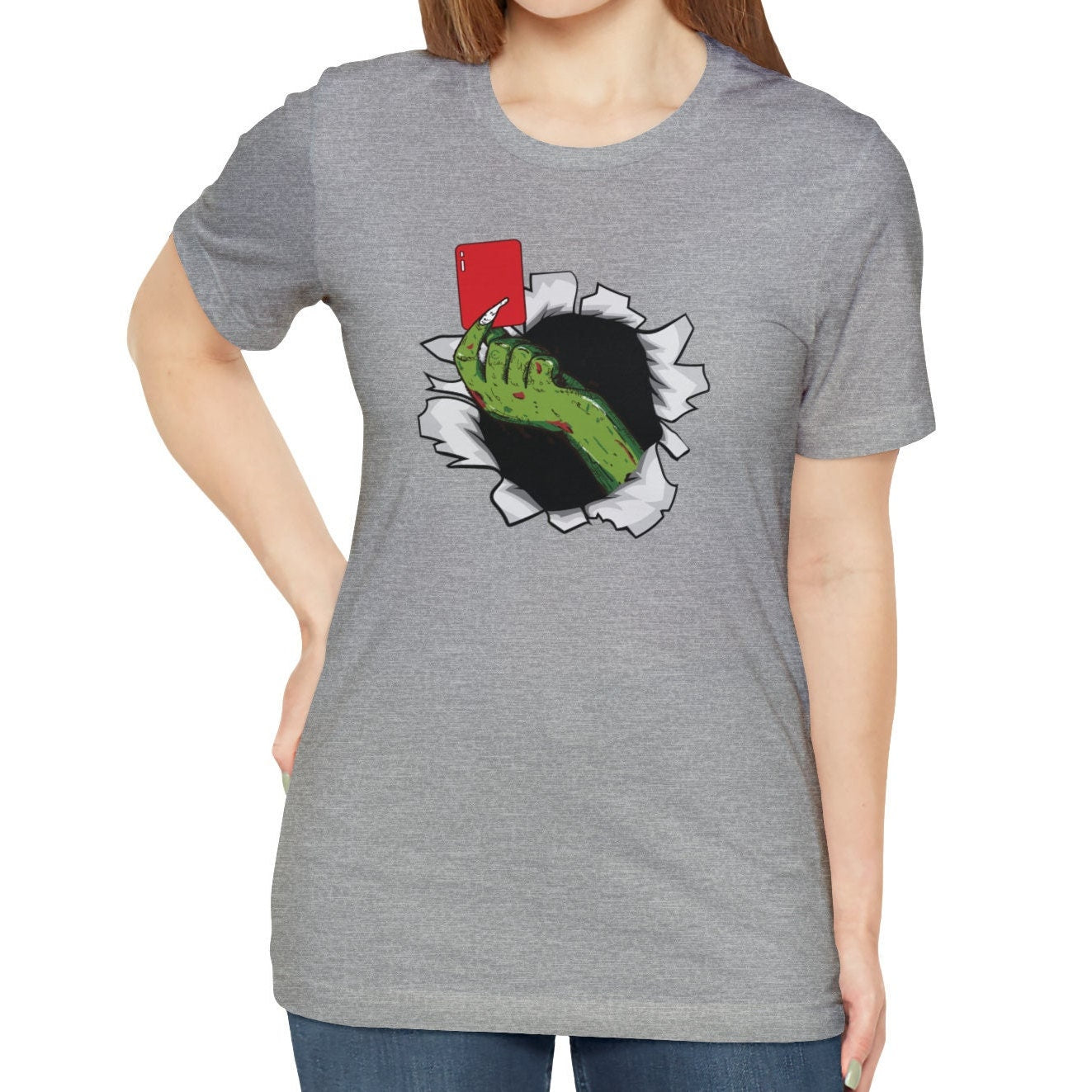 Soccer Halloween Shirt Zombie