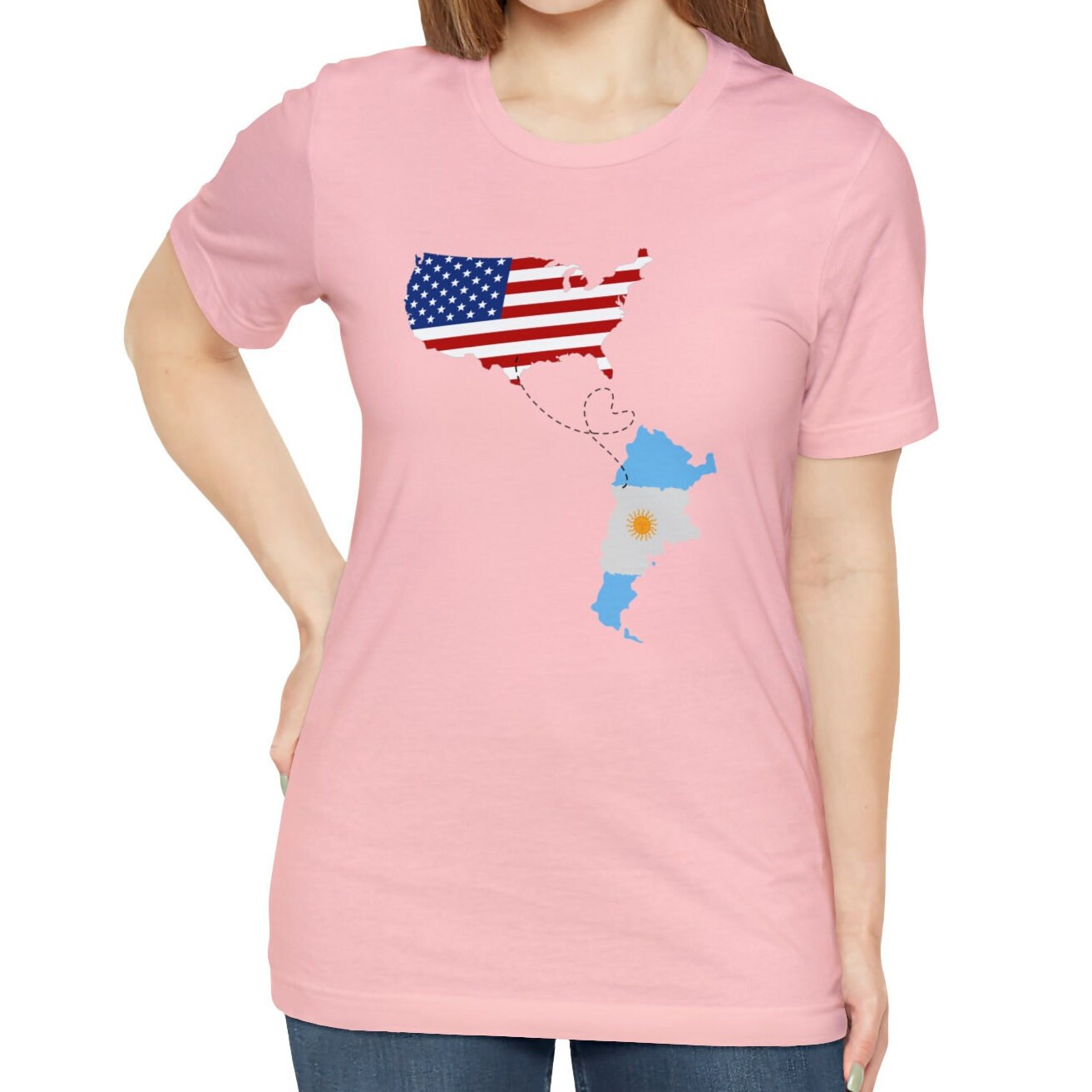 Argentina USA Shirt