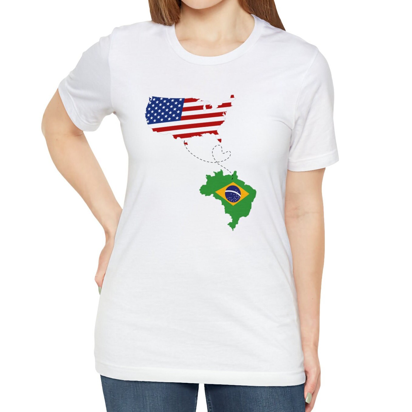 Brazil USA Shirt