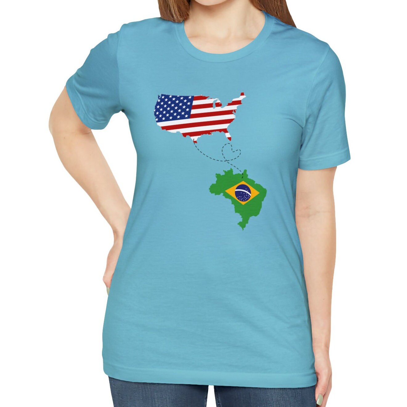 Brazil USA Shirt