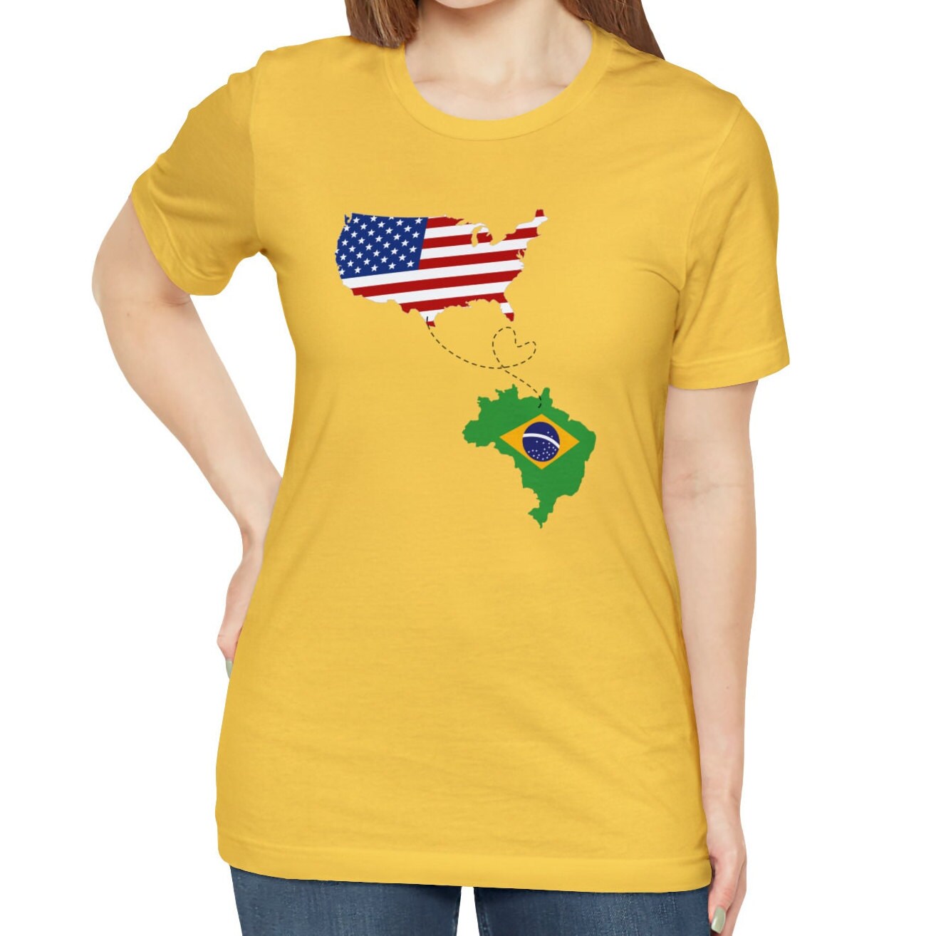 Brazil USA Shirt