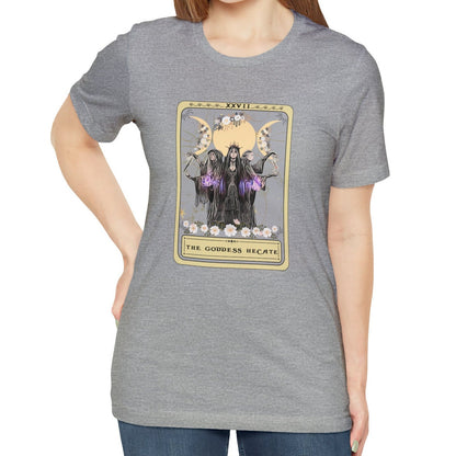 Hecate Triple Moon Goddess Tarot Shirt