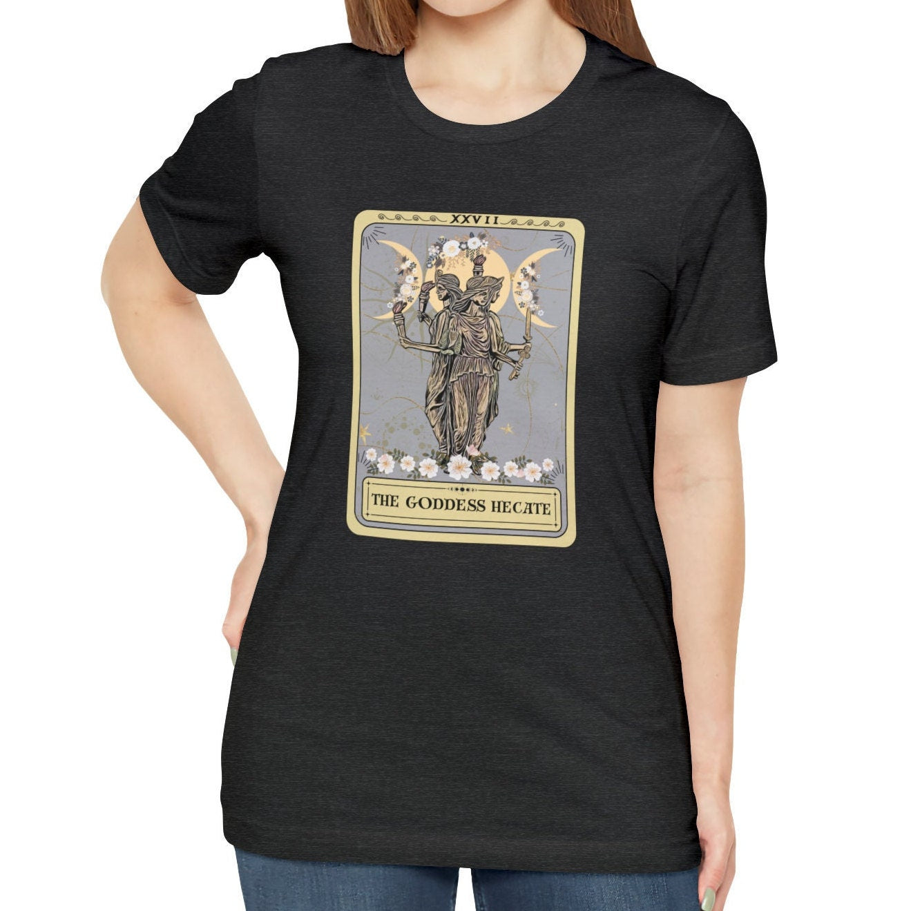 Hecate Goddess Tarot Card T-Shirt