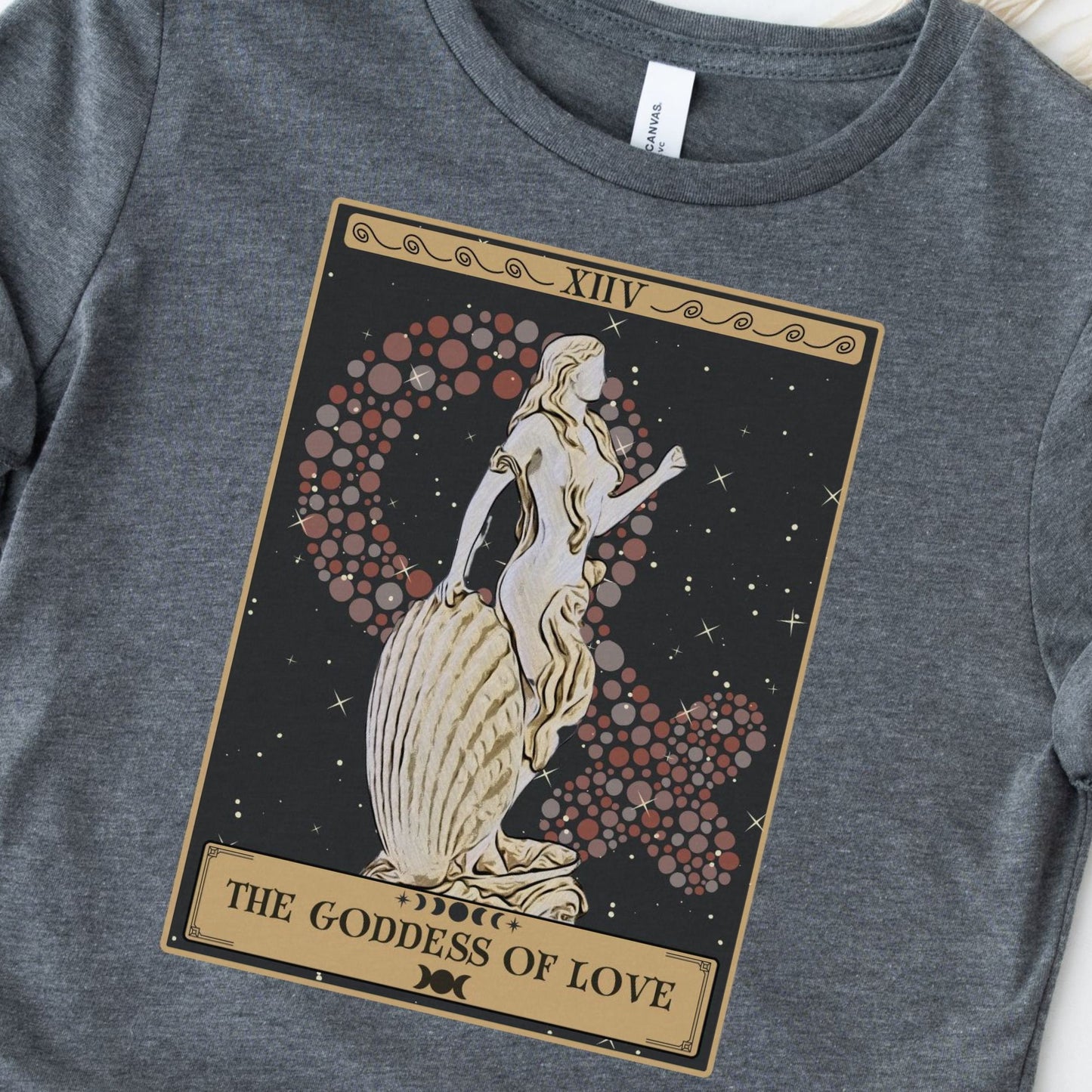 The Goddess Of Love Tarot Card Shirt, Venus Aphrodite Goddess