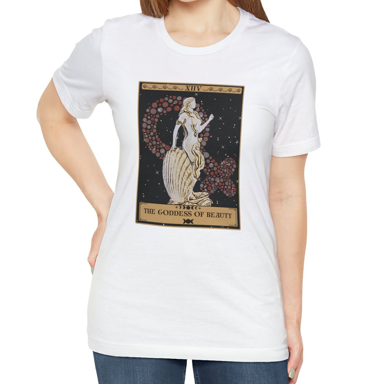 The Goddess Of Beauty Tarot Card Shirt, Venus Goddess Aphrodite