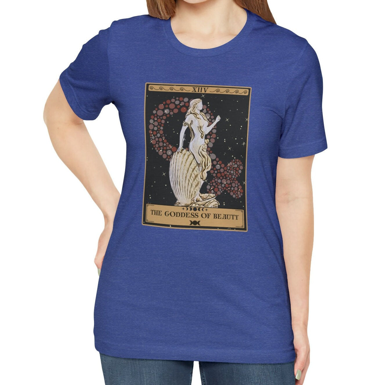The Goddess Of Beauty Tarot Card Shirt, Venus Goddess Aphrodite