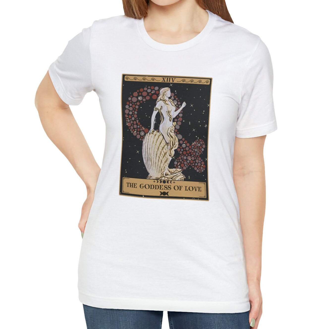 The Goddess Of Love Tarot Card Shirt, Venus Aphrodite Goddess