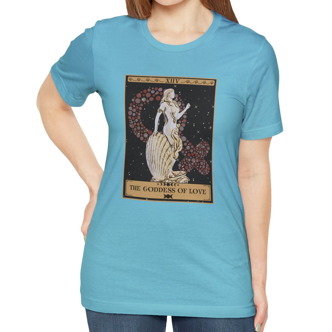 The Goddess Of Love Tarot Card Shirt, Venus Aphrodite Goddess