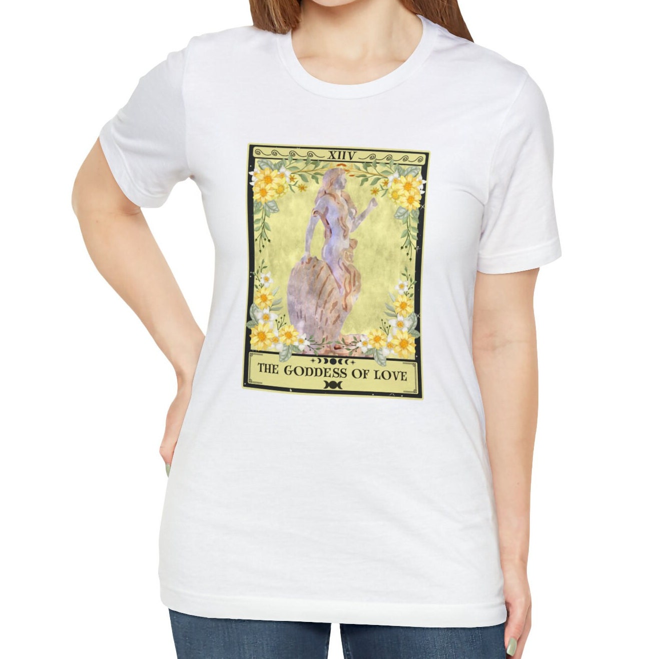 The Goddess Of Love Tarot Card Shirt, Greek Goddess Venus Aphrodite