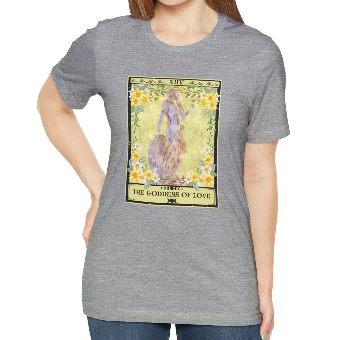 The Goddess Of Love Tarot Card Shirt, Greek Goddess Venus Aphrodite