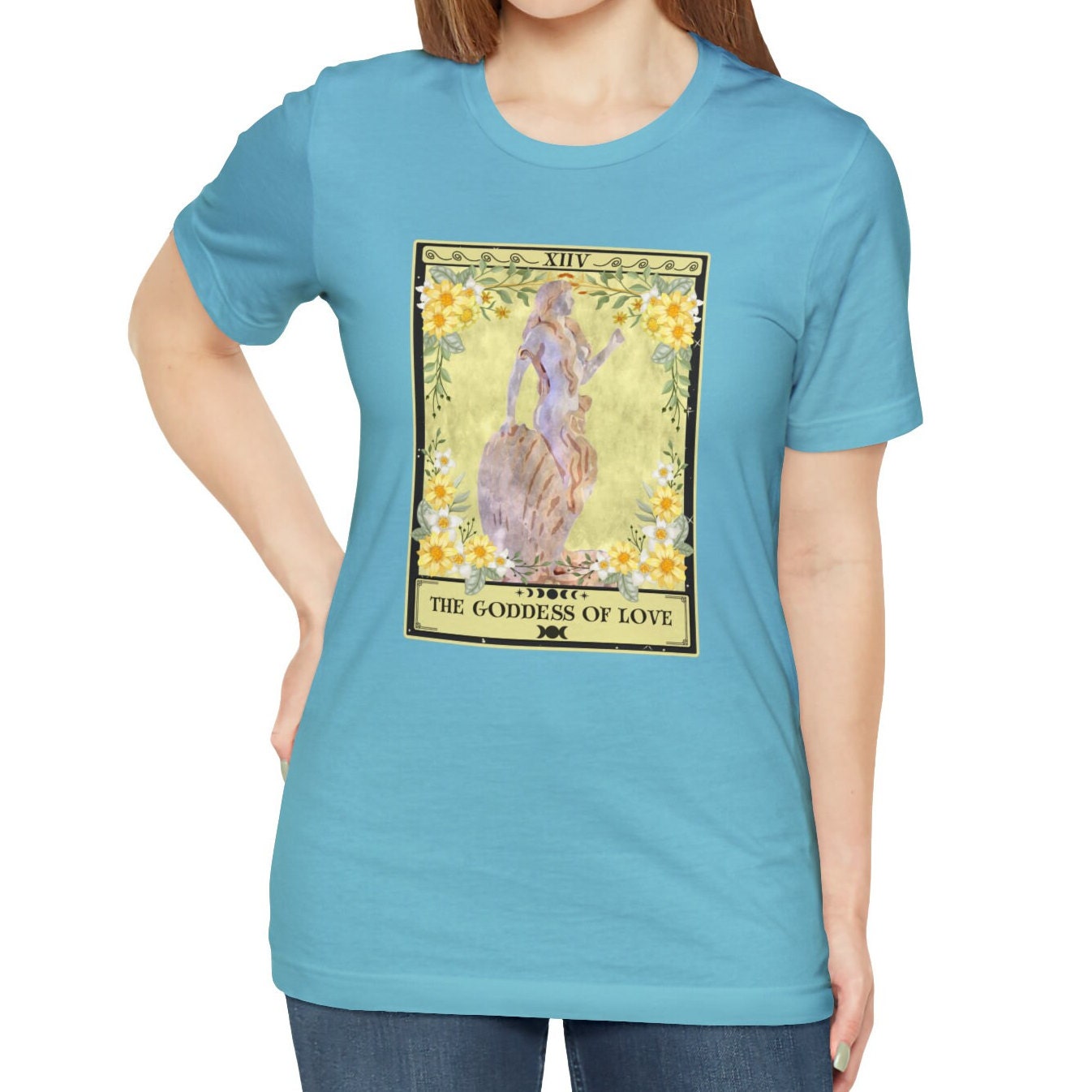 The Goddess Of Love Tarot Card Shirt, Greek Goddess Venus Aphrodite