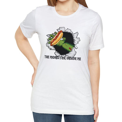 Hot Dog Halloween Shirt, The Monster Inside Me