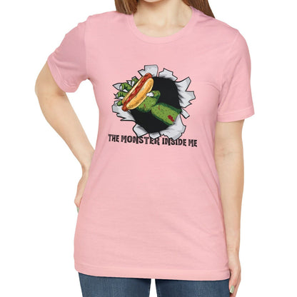 Hot Dog Halloween Shirt, The Monster Inside Me