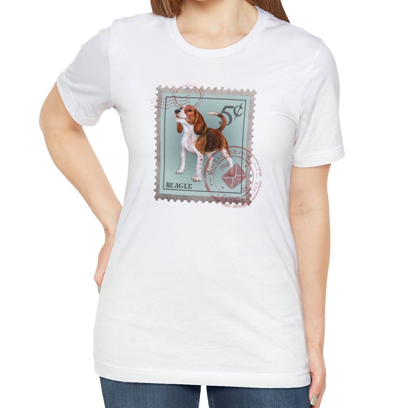 Beagle Postage Stamp Shirt