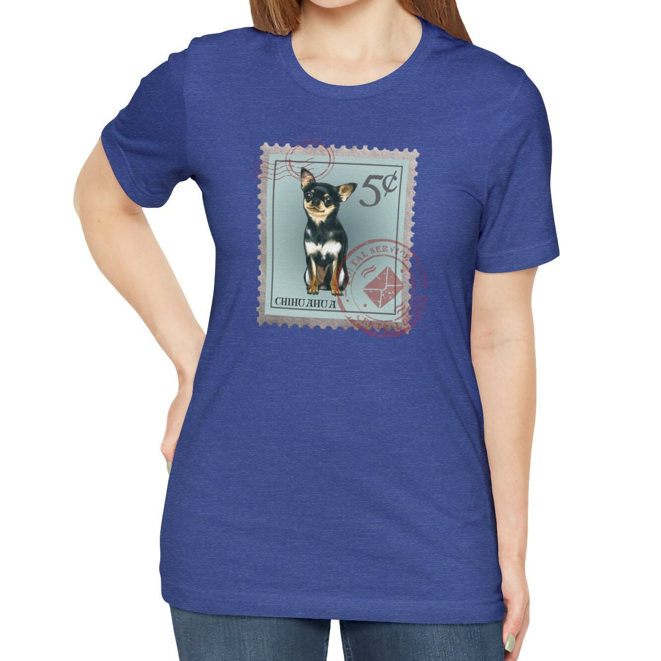 Chihuahua Postage Stamp Shirt