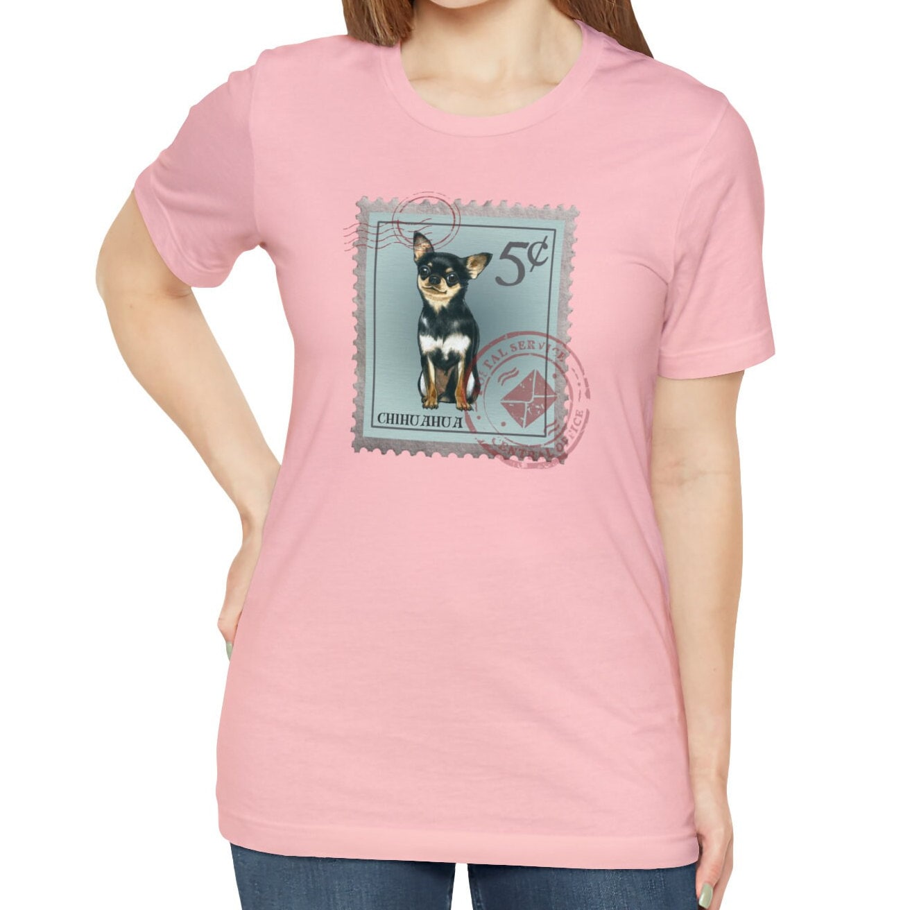 Chihuahua Postage Stamp Shirt