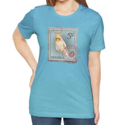 Cockatiel Postage Stamp Shirt