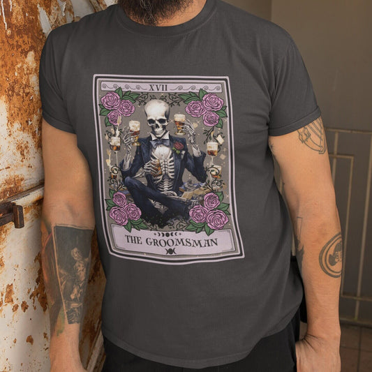 The Groomsman Tarot Card Shirt