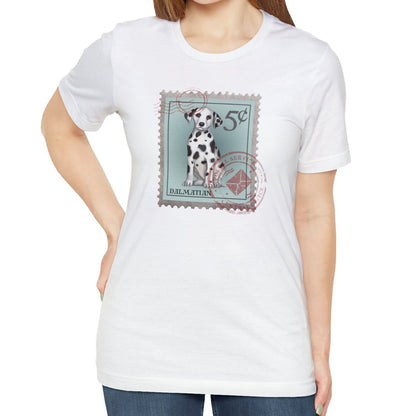 Dalmatian Dog Postage Stamp Shirt