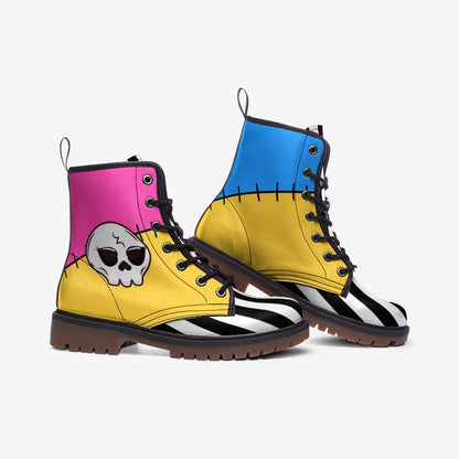 Colorful Rave Boots