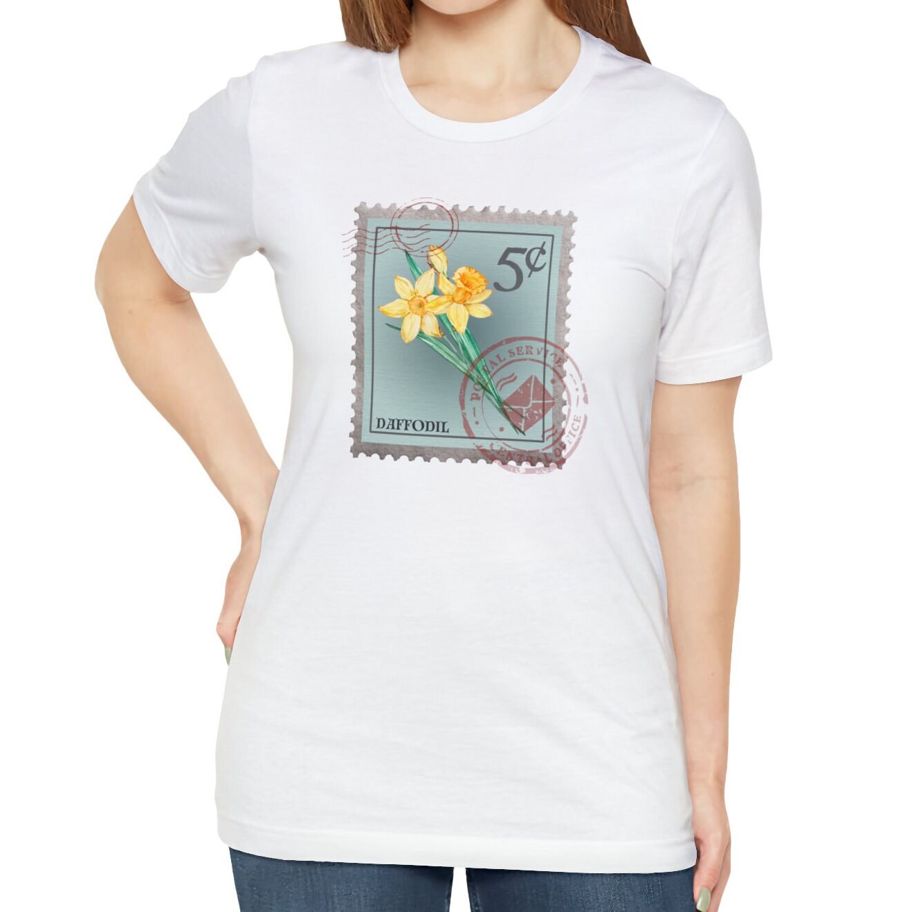 March Birth Month Flower Shirt, Daffodil