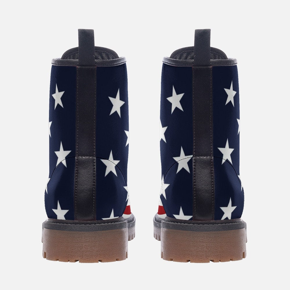 American Flag Combat Boots