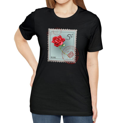 June Birth Month Flower Shirt, Rose