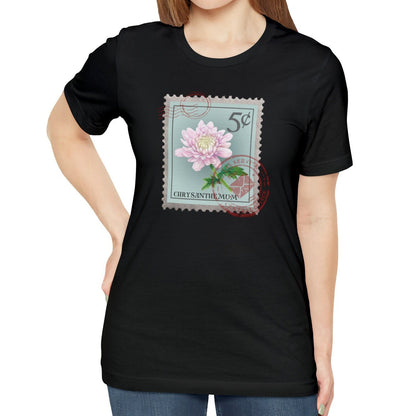 November Birth Month Flower Shirt, Chrysanthemum