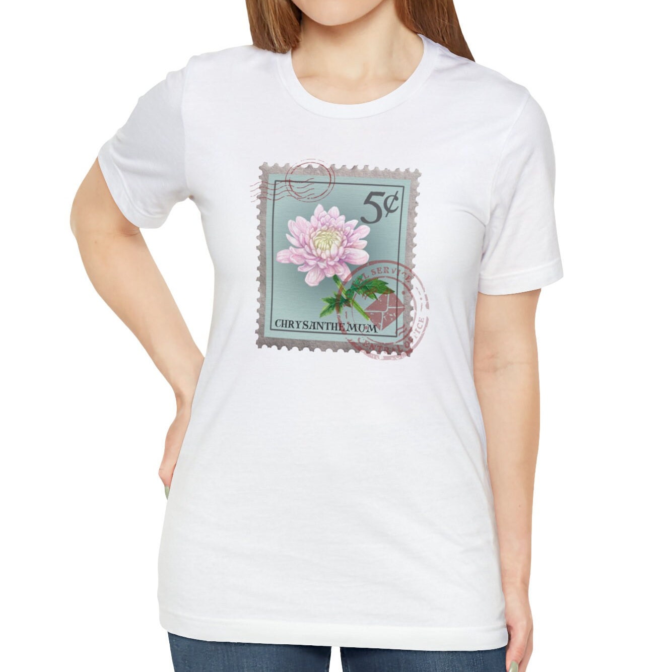 November Birth Month Flower Shirt, Chrysanthemum