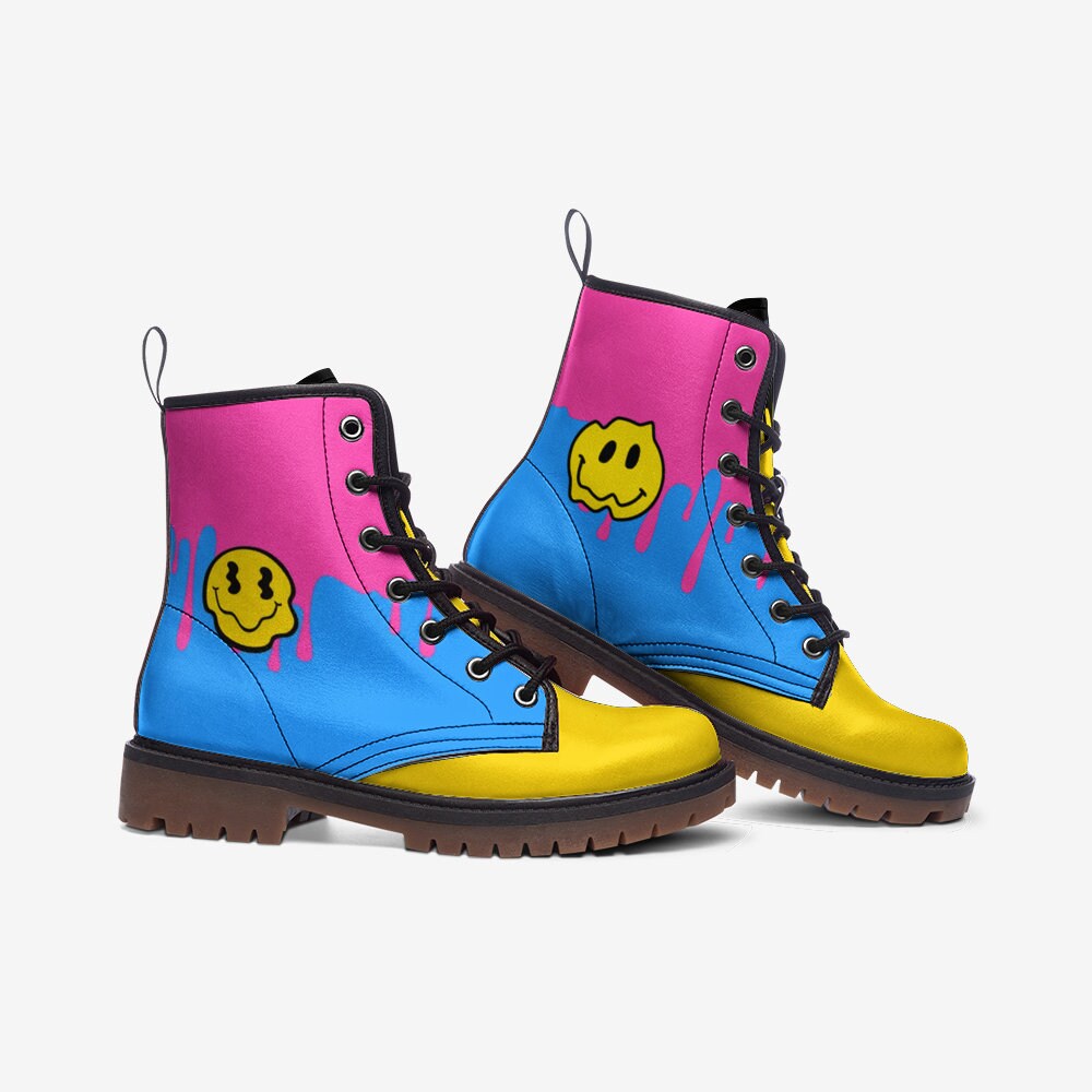 Trippy Color Boots